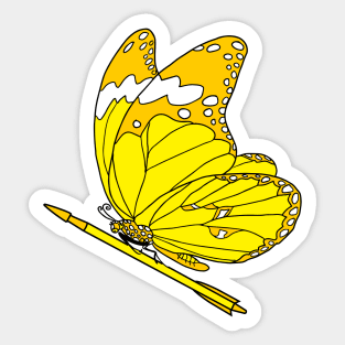 Order of the Golden Butterfly Sticker